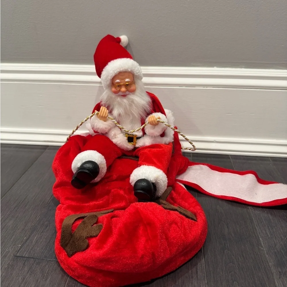 NWOT Santa Claus Reindeer Christmas Holiday Pet Dog Outfit Red